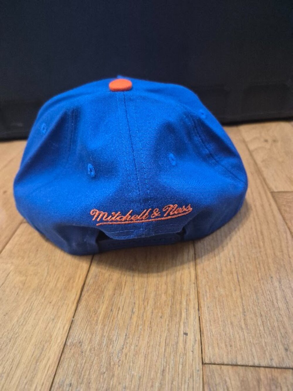 Mitchell & Ness New‎ York Mets Oversweep Cap Adult Blue/Orange One Size NEW - Picture 5 of 9